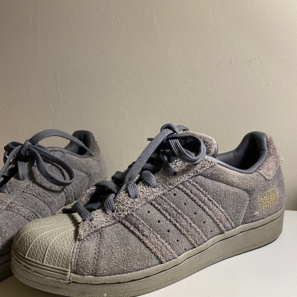 Grey Adidas Superstar
